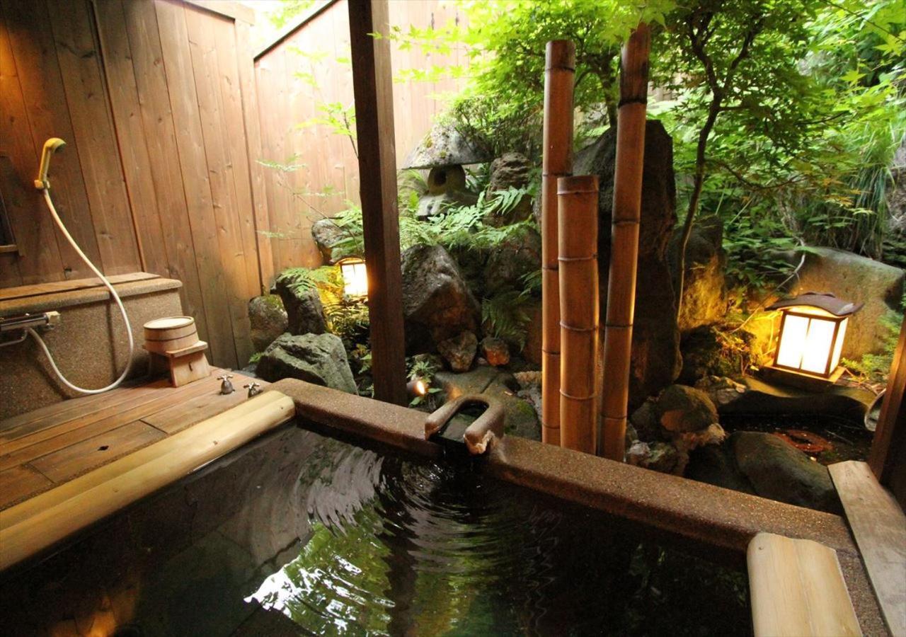 Saikatei Jidaiya Hotel Kaminoyama Bagian luar foto